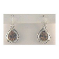 Ladies' Engraved Earrings